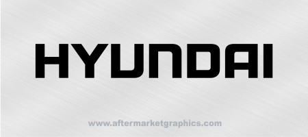 Hyundai Decals 03 - Pair (2 pieces)